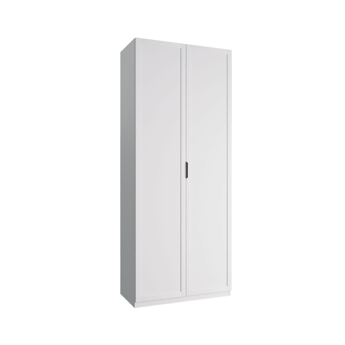 Шкаф распашной Эренста 2-х дверный, белый